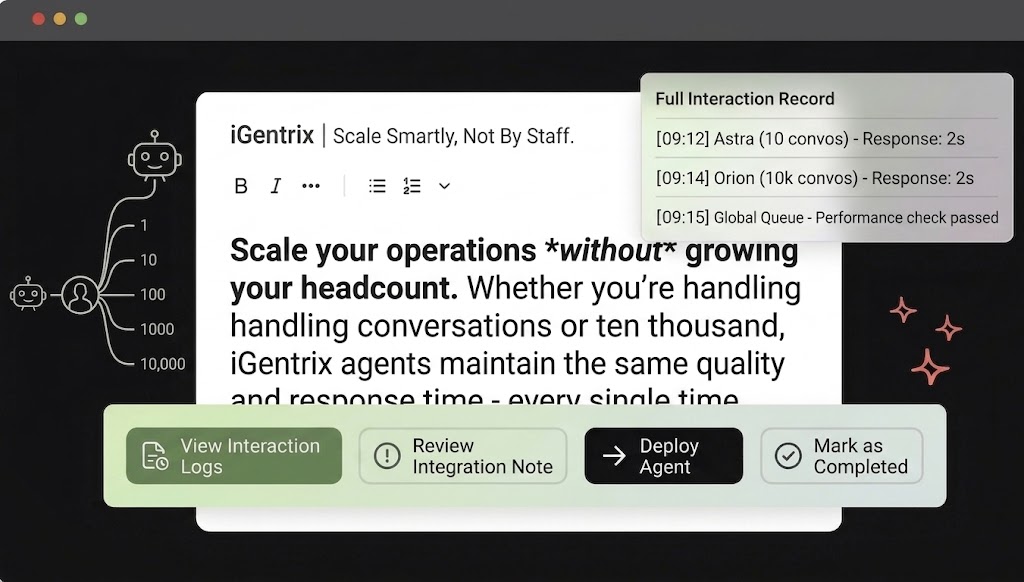 scale operations